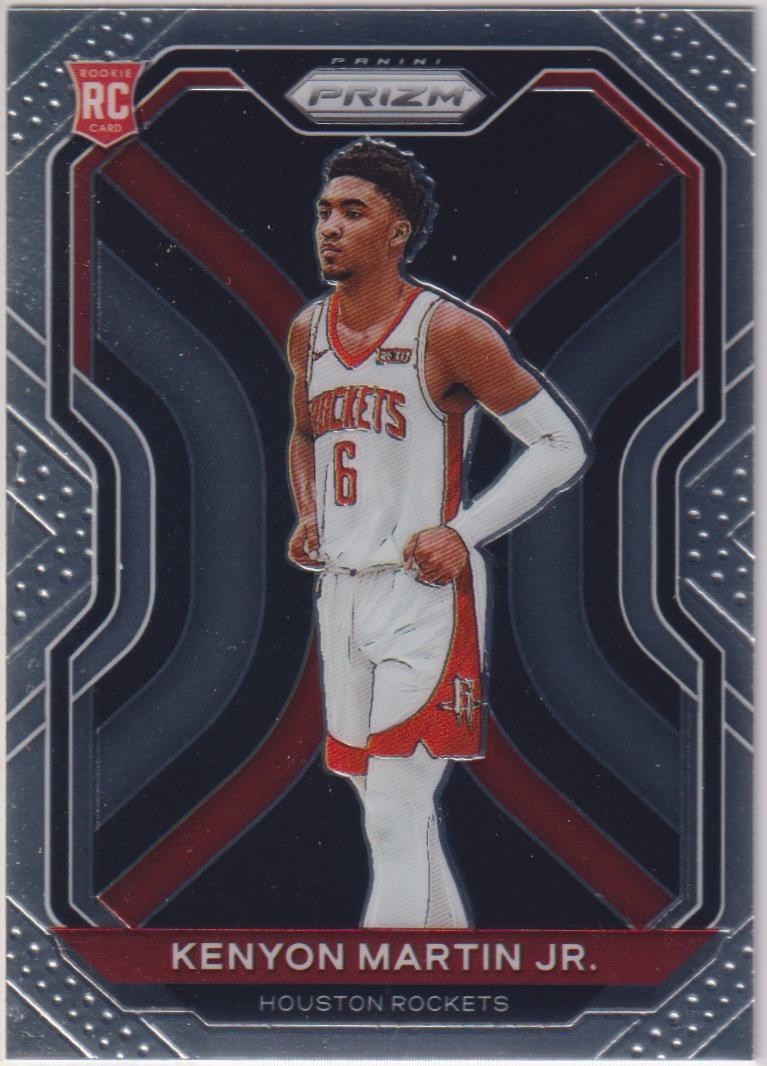 Kenyon Martin Jr. 2020-21 Panini Prizm #265 Rookie RC Houston Rockets