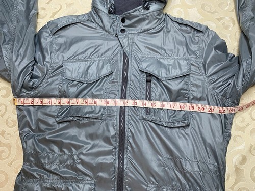 Vintage Men’s L Lululemon Athletica Reversible Jacket With Rain Hood Gray EUC - Picture 16 of 24