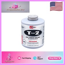 Multi-Purpose 1 Quart T Plus 2 Pipe Thread Sealant for Professional Applications