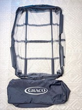 Graco Pack N Play Playpen Clip On Mesh Bassinet Insert  Poles Ships FREE 