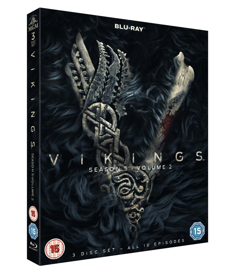 Vikings: Season 5 - Volume 2 [Blu-ray] [2017] [2019] [Blu-ray] [2019]  [Free P.. - Image 2 of 2