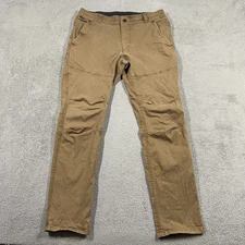 Kuhl Pants Mens 34x32 Brown Free Generatr Outdoors Hiking Camping