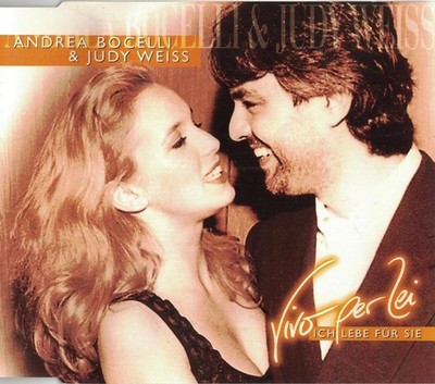 CD Maxi-Single Andrea Bocelli & Judy Weiss - Vivo Per Lei (Ich lebe für sie)