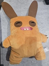Fuggler Bigg Fugg Rabbit Rabbit 18 Inch Plush With Teeth Orange NWT