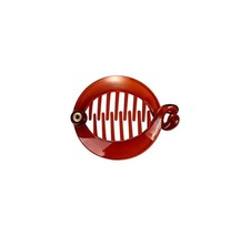 Brown Clip 2.5 Banana Women's Hairpin Catcher Ponytail H