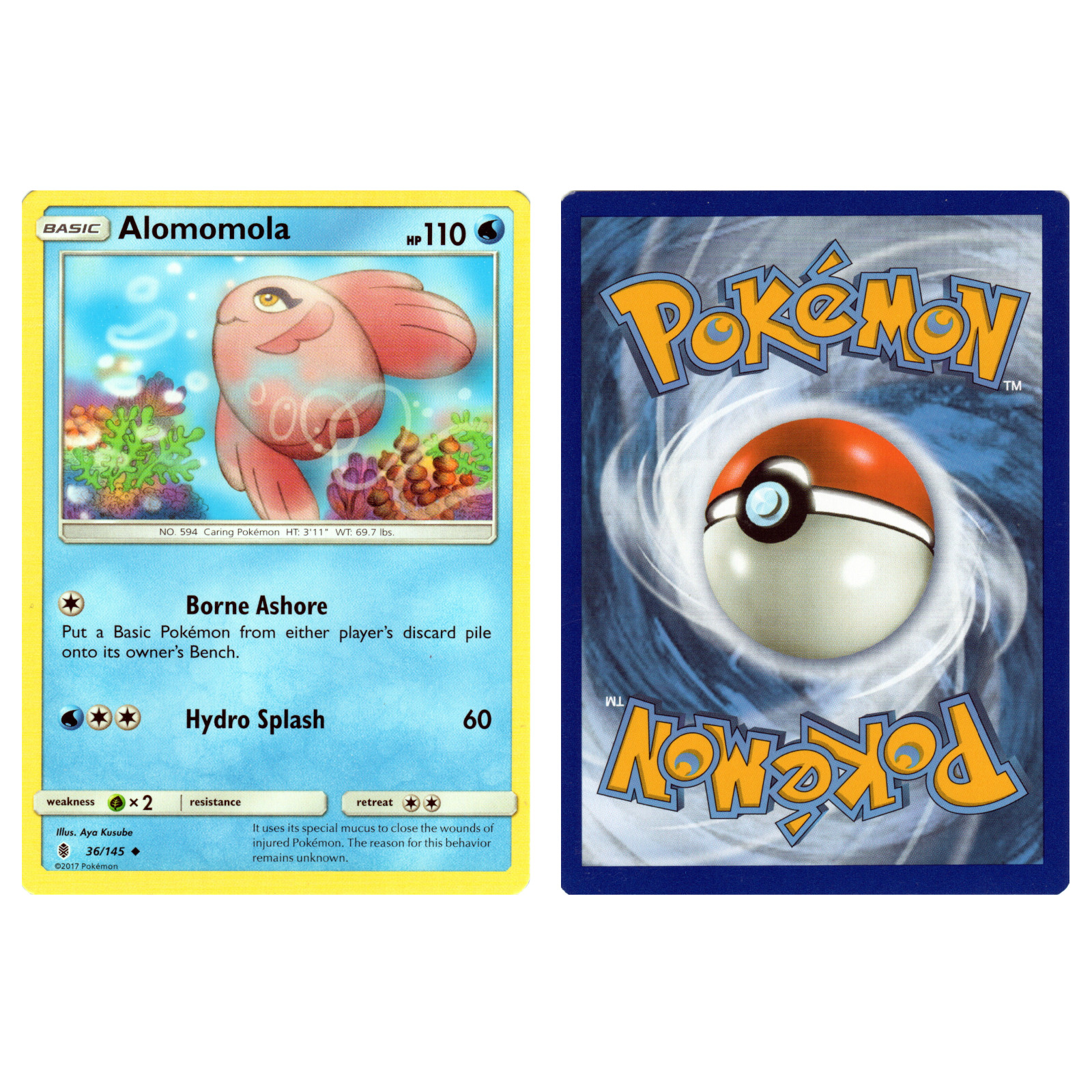 Alomomola 36/145 | Guardians Rising | Pokemon Card | English | Uncommon