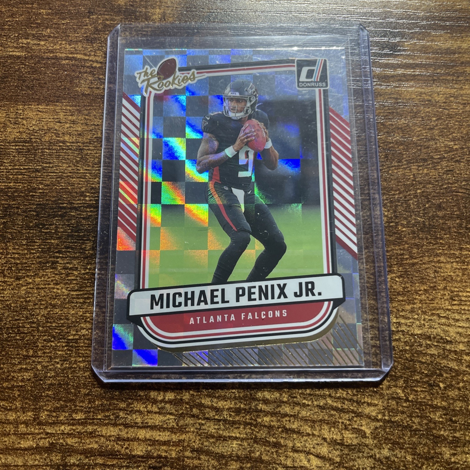 MICHAEL PENIX JR. THE ROOKIES 2024 DONRUSS FOOTBALL ROOKIE