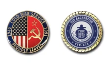 USS Archerfish SSN-678 Cold War Service Challenge Coin