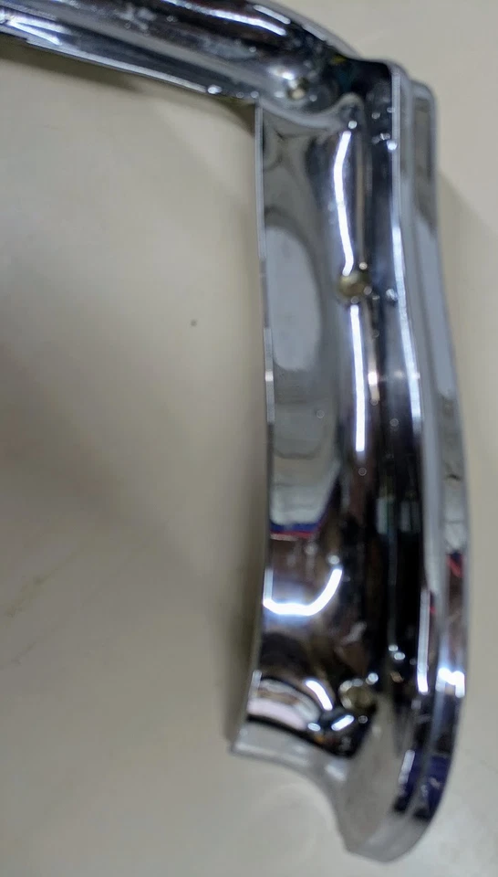 1966 Chrysler 300 New Yorker Front Fender to Bumper Trim OEM 2579563 LH Left - Image 3 of 4