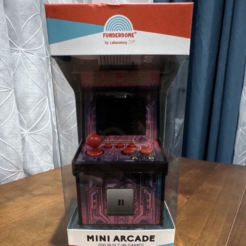 Funderdome by Laboratory 29 200-Game Mini Arcade Handheld Electronic Game 3+