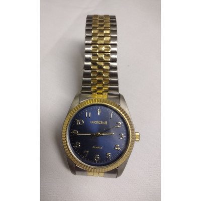 WATCH-IT  MENS WATCH MLN 3215 D98  ''NEEDS A #377 battery