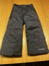 Columbia Omni-Tech Boys' Snow Pants Black, Size XXS 4/5 