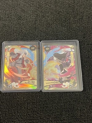Jiraiya SSR and Orochimaru SSR NRSA03-SSR-005/006 English Naruto Kayou 