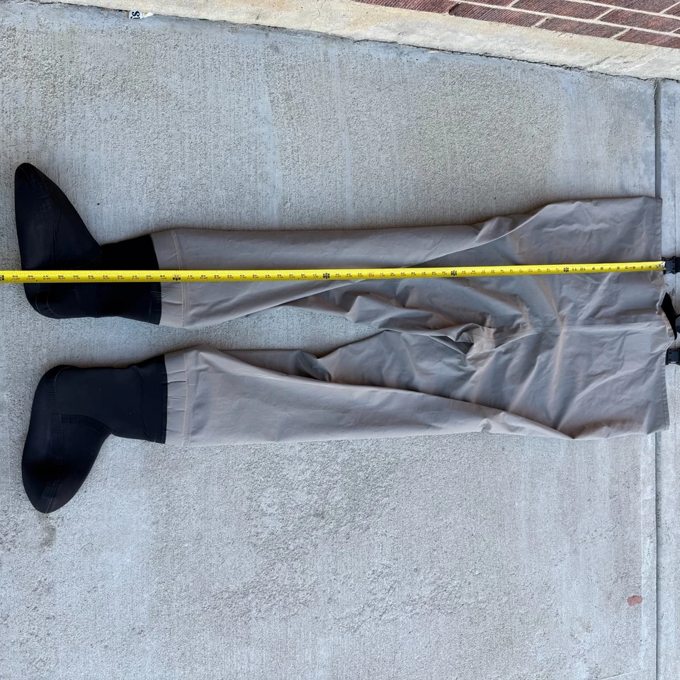 Simms Gore-Tex Stockingfoot Waders Large Fly F RN103631 Made in USA - Image 3 of 4