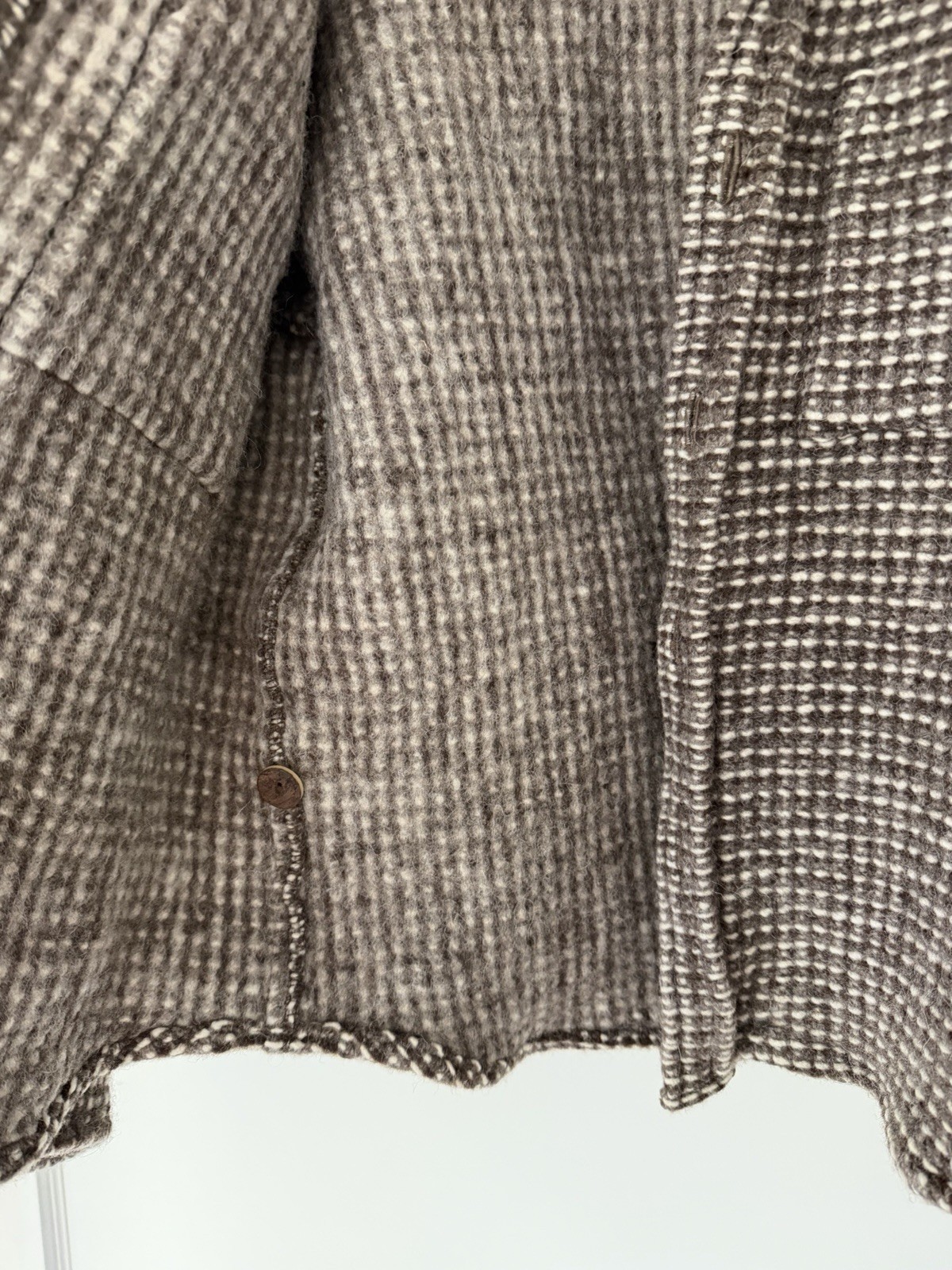 Indigenous Designs Wool Button Up Jacket / Coat i… - image 4