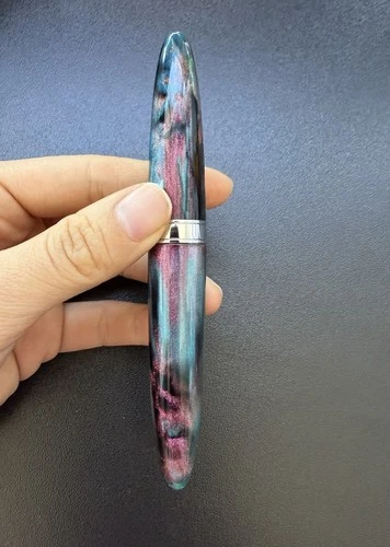 NIP Benu Fountain Pen Hidden Gem Limited Edition Shimmer Rainbow Exclusive Broad - product listing photo