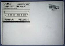 New Lian Li Lancool 216 Additional IO Kit - White - ARGB control / USB Module