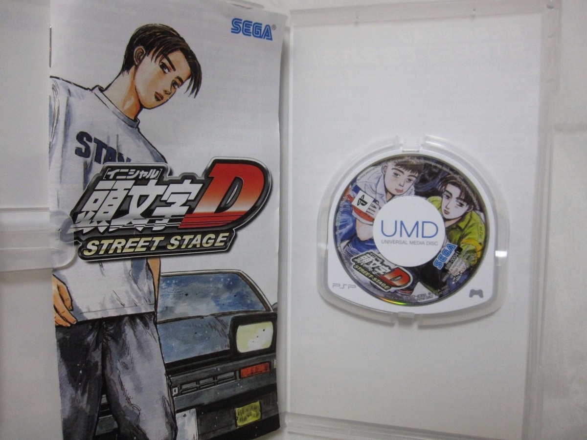 Sega Street Stage Psp Gioco PSP Initial D Street Stage - Versione Giapponese, Per PlayStation Portable, Completa E Funzionante Initial D Street Stage PSP