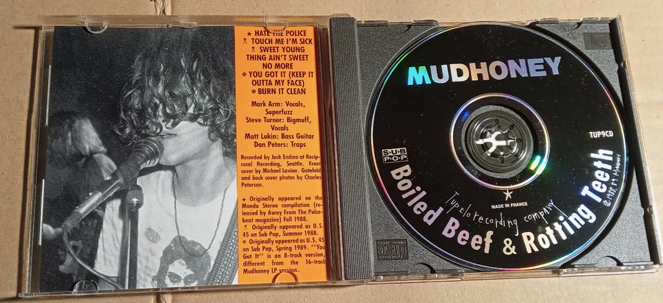Mudhoney – Boiled Beef & Rotting Teeth - EP CD (JG1959) - Bild 2 von 2