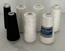 Overlock Serger Thread Lot • Most are Beachwood Ltd • SEE DESCRIPTION