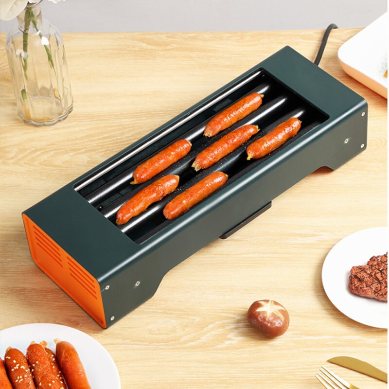 Electric Hot dog Grill Machine Sausage Roller Machine for Home Kitchen ...