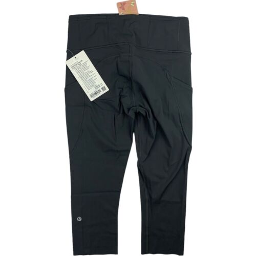 Lululemon Women's Legging Fast and Free HR Crop 19" *Ref GGRE Yoga US 8 / UK 12 - Picture 2 of 6