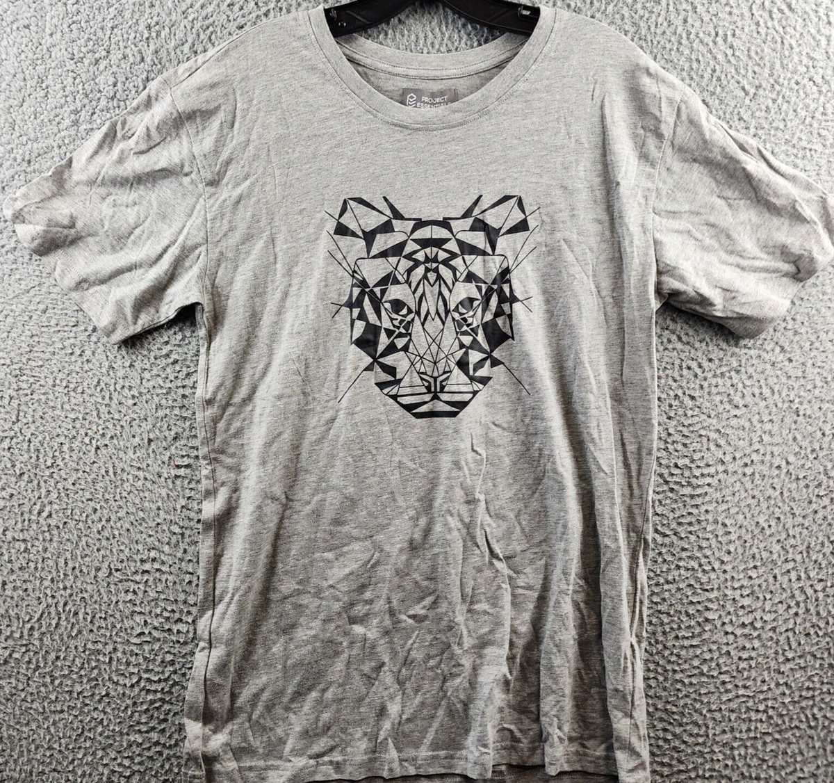 Tシャツ・カットソー Opening Project Essential T Shirt Black FWRMCTA327M Project Essentials Graphic Printed T-Shirt Men's M Grey