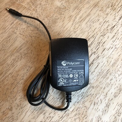 Polycom PSA15A-480P Power Supply Adapter for 310 410 500 600 1500 IP Phones