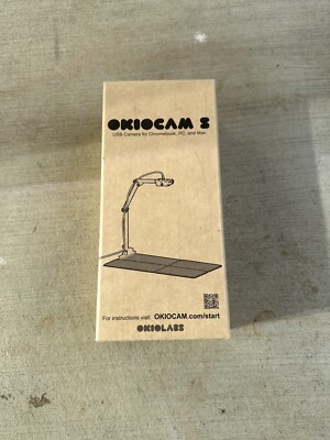  Okiolabs Okiocam S Plus USB Webcam & Document Camera OKL-S1