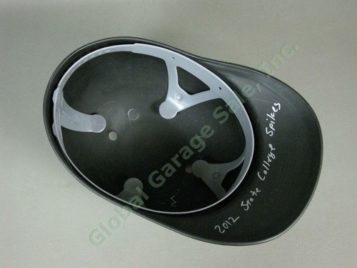 2012 State College Spikes Team signierter Baseballhelm NYPL Pittsburgh Pirates NR - Bild 6 von 6