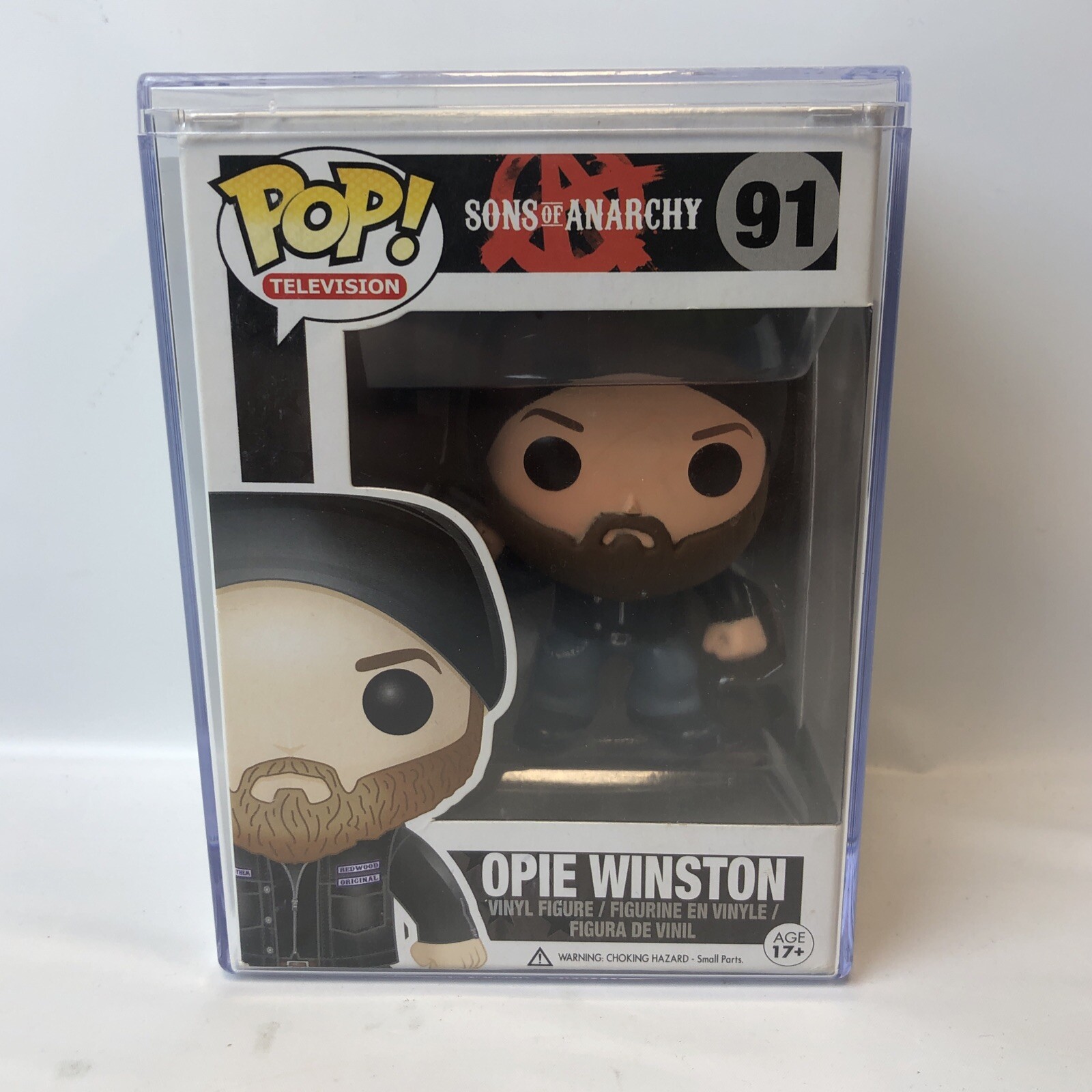 Funko Pop! Televisión: Sons Of Anarchy - Opie Winston #91 Con Pila Pop Abovedada
