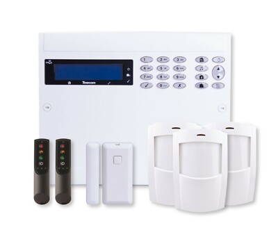 TEXECOM KIT-0003 64-W DIY Funk Alarm Kit & Einzelkomponenten
