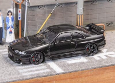 NISSAN Skyline GT-R (R33) - Black Carbon - Focal Horizon 1