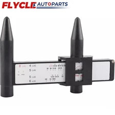Wheel PCD Gauge Rim Bolt Pattern Measuring Tool for 4 5 6 Holes Sliding Caliper