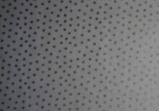 Handmade cotton crib sheet white/Silver Stars