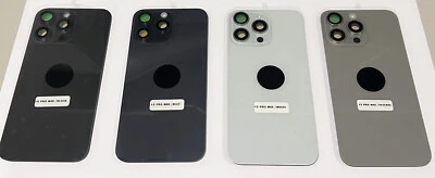 iPhone 15 Pro Max Back Glass Replacement Mag Safe Charge Coil Flash Brackets NFC