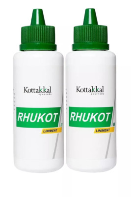 (Pack of 2) Kottakkal Ayurveda Rhukot Liniment (100ml Each)