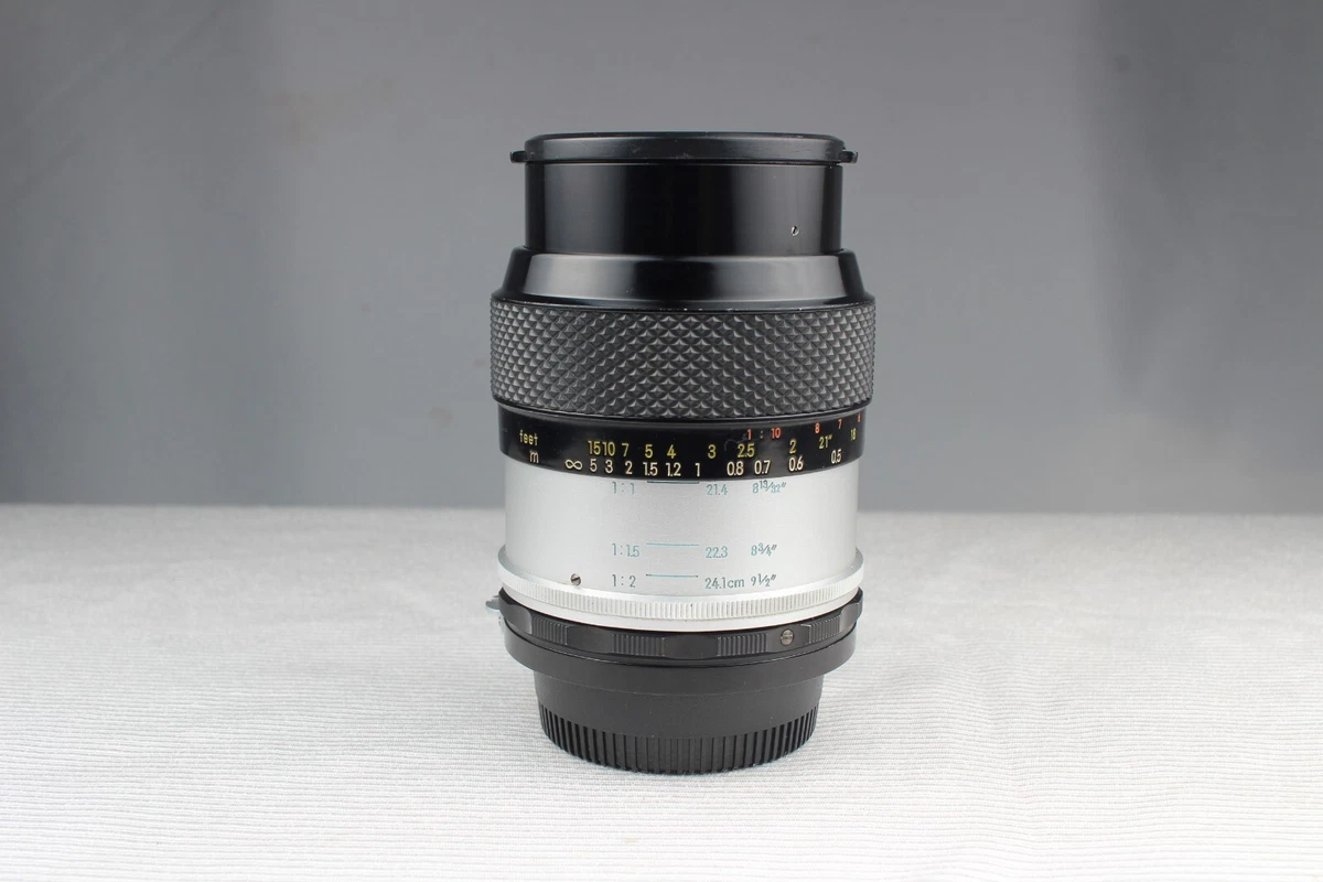 【未使用に近い】Nikkor Lens micro レンズ 保証付 】【中古】 オールドレンズ Nikon Micro-NIKKOR-P Auto 55mm F3