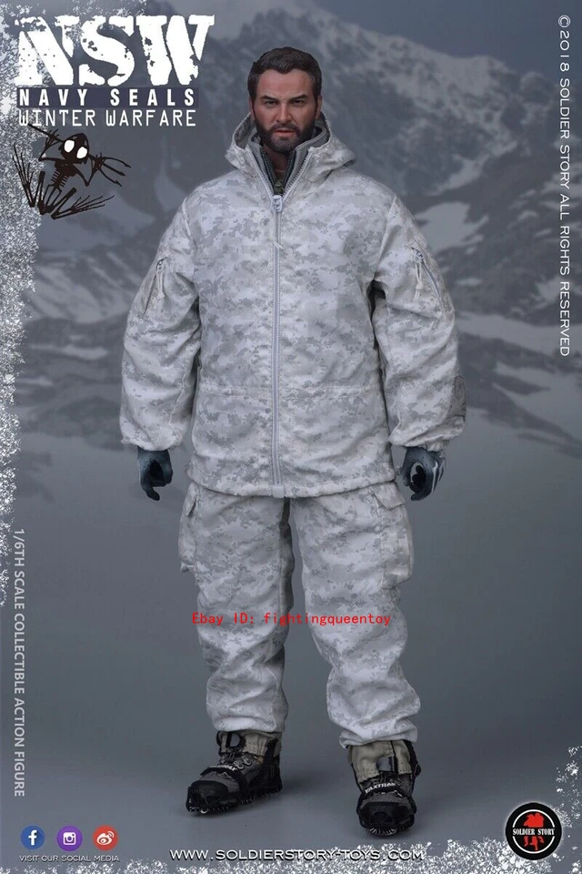 Figura SOLDIER STORY SS109 1/6 NSW NAVY SEALS GUERRA DE INVIERNO “MARKSMAN”  Foto 4 de 4