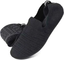 Men's Portable Ultra Light Stretch House Slippers Soft Sole Slip On Quick-Dry