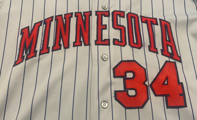 Minnesota Twins Kirby Puckett #34 Vintage 80s Rawlings MLB
