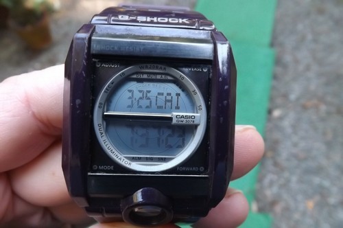 Casio G-SHOCK G8100 pre-owned retro watch Water Resistant Dark Purple  Burgandy | eBay