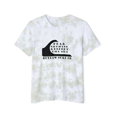 Outlaw Surf Respect The Sea Tie-Dyed T-Shirt