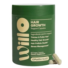Opositiv Hair Growth Support 60 Vegan Capsules Gummies Hormone-free New