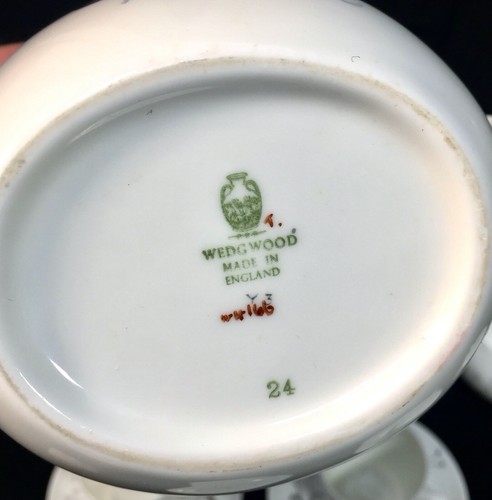 Antique Wedgwood Coffee Set - Wild Oats W4166 - For 6 People / Vintage China - Picture 7 of 7
