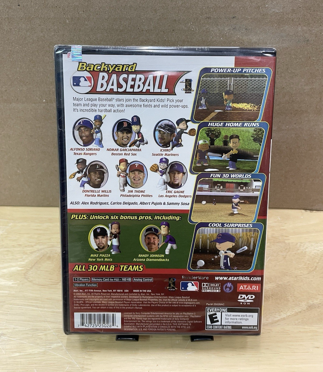 Backyard Baseball (Sony PlayStation 2, 2004) for sale online | eBay