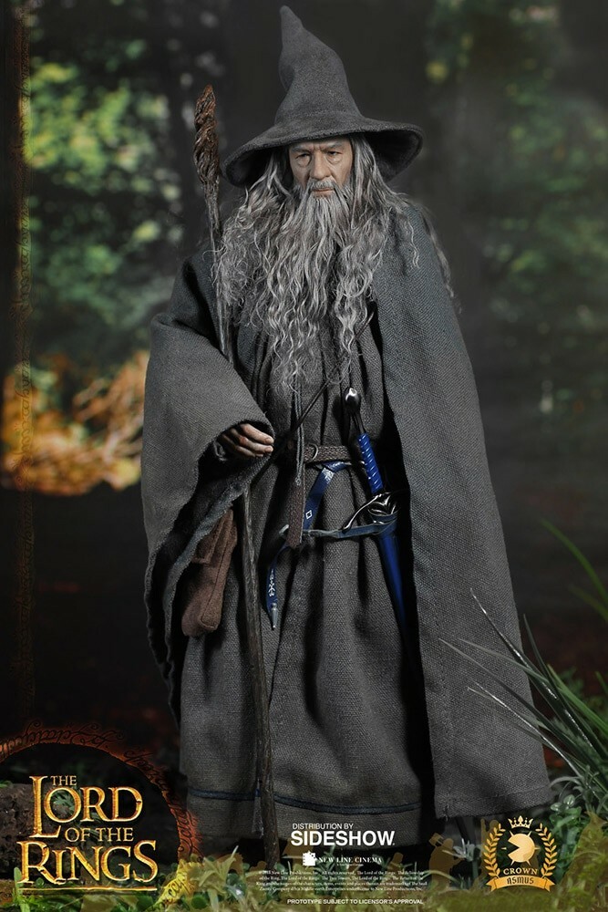 スーツ Gandalf LORD of the RINGS: GANDALF the GREY 1/6 Action Figure 32 cm