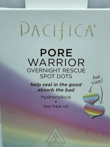 NUEVO Pacifica Pore Warrior Noche Punto de Rescate 30 Parches Corazones Arco Iris - Imagen 3 de 7