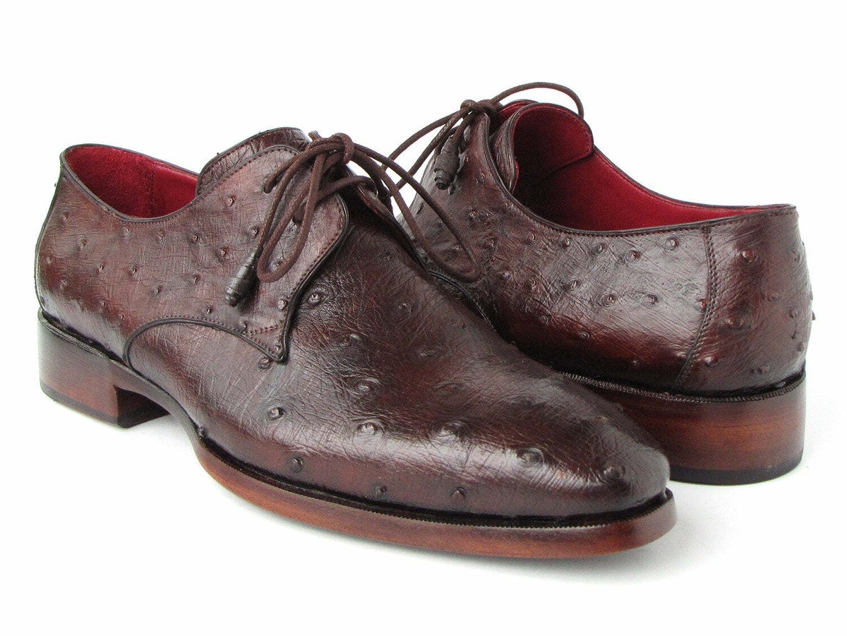 Paul Parkman Brown Classic Brogues  Paul Parkman Ghillie Lacing Handsewn Shoes Light Brown (ID  main image 4