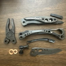 New parts BLACK Leatherman SKELETOOL CX: One (1) part for Repair or Mod, bits